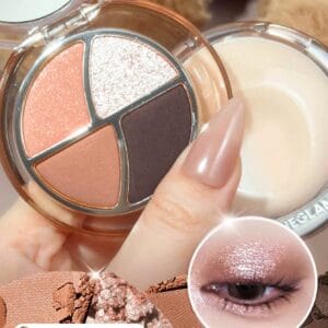 Paleta de Sombras 4 Tonos “Teddy Meringue”