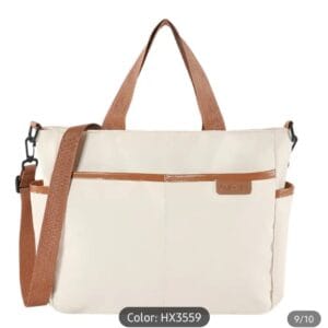 Bolso Tote Grande con Correa Crossbody – Bolsa Casual para Trabajo/Universidad/Viaje