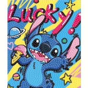 Kit de Diamantes Tipo Sticker “Lucky!” – Stitch