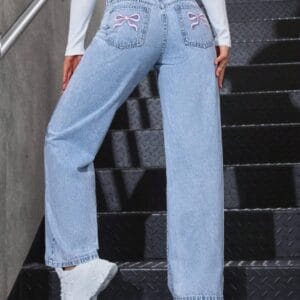 Jeans wide leg ( 3/4 )