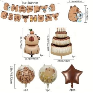 Kit Capibara ( 7PC )