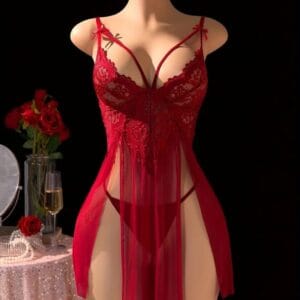 Babydoll Rojo ( XXL )