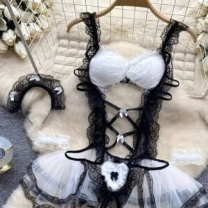 Lencería Gata ( M-L )